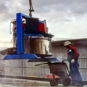Montage de l'asphalte